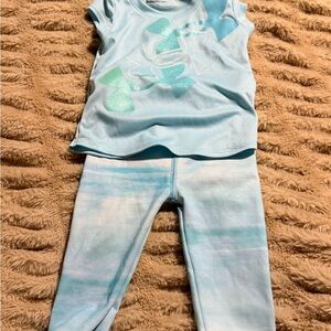 Under Armour Kids Blue Set 9-12 months never worn